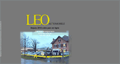 Desktop Screenshot of leo-automobiles.com