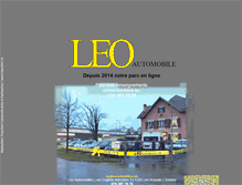 Tablet Screenshot of leo-automobiles.com